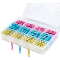 Eventronic 200pcs Aislamiento del Encogimiento del Calor a Tope Conectores de Cable Eléctrico Kit 10-22 AWG